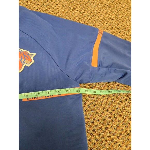 Adidas New York Knicks Warm Up Jacket Blue 2016 (Men's L) - Picture 6 of 16